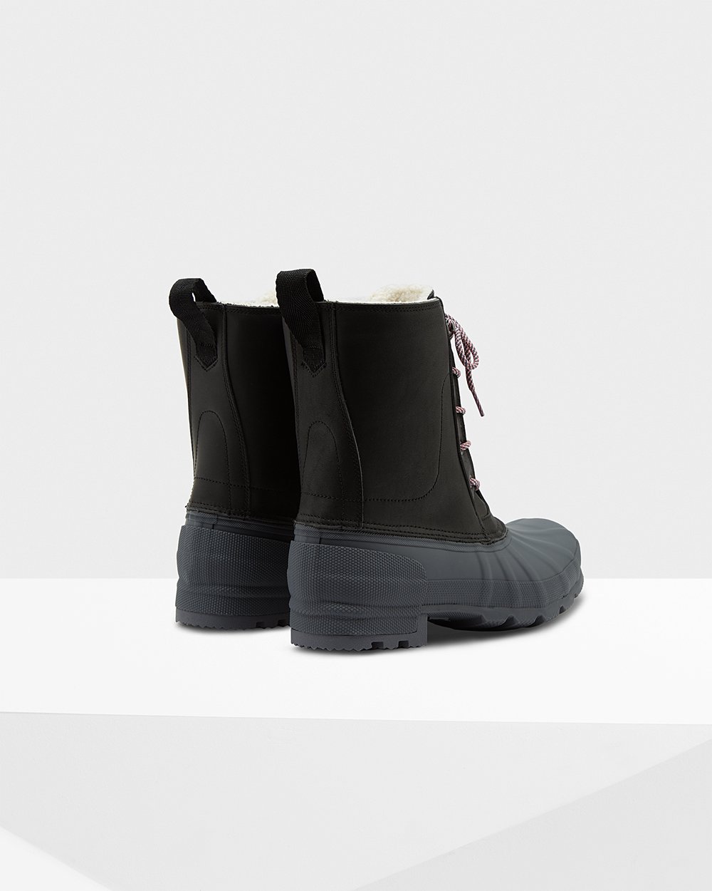 Men Hunter Original Insulated | Pac Boots Black/Grey | NZ-97805-DBLW